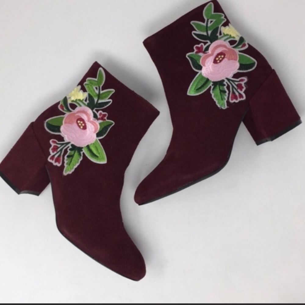 Catherine maladrino melky floral booties